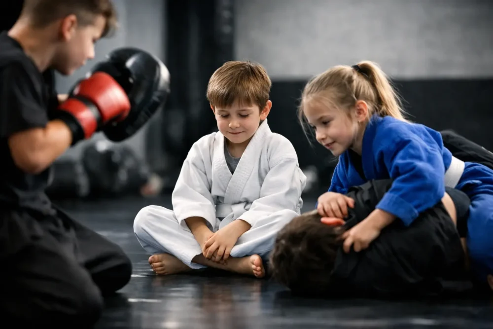 Beste Kampfsportarten für schüchterne Kinder