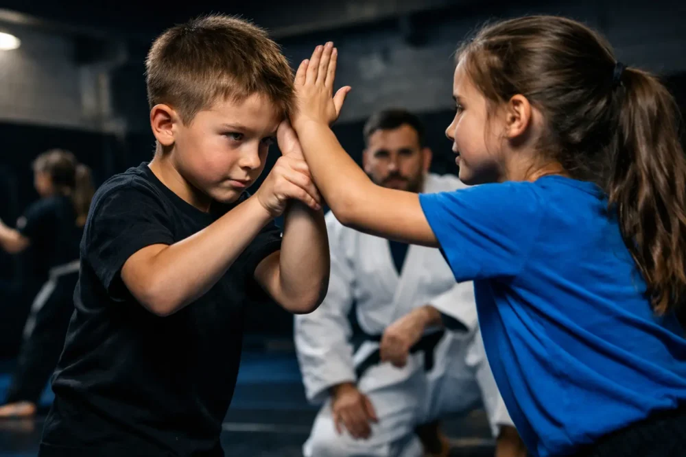 Selbstverteidigung für Kinder ohne Gewalt lernen
