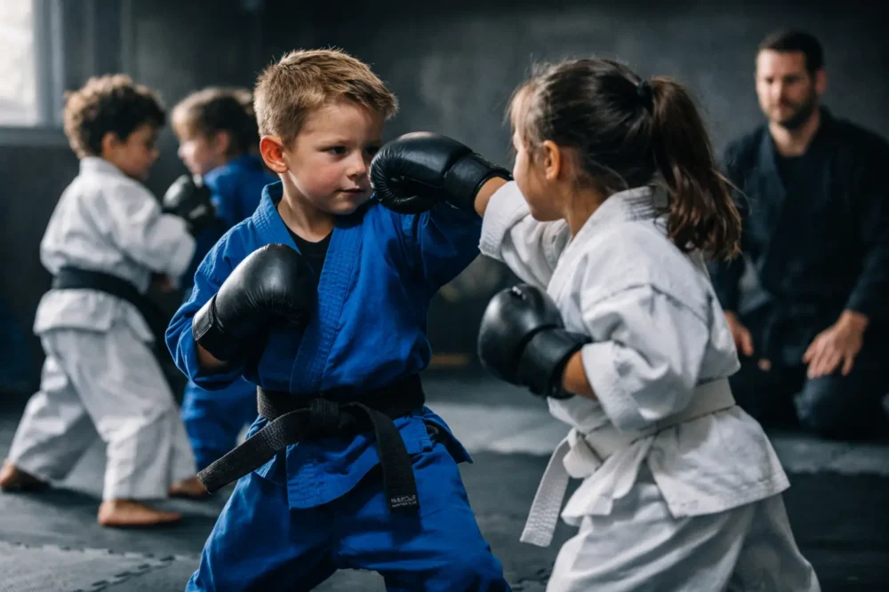 8 starke Gründe für Kampfsport im Kindergarten